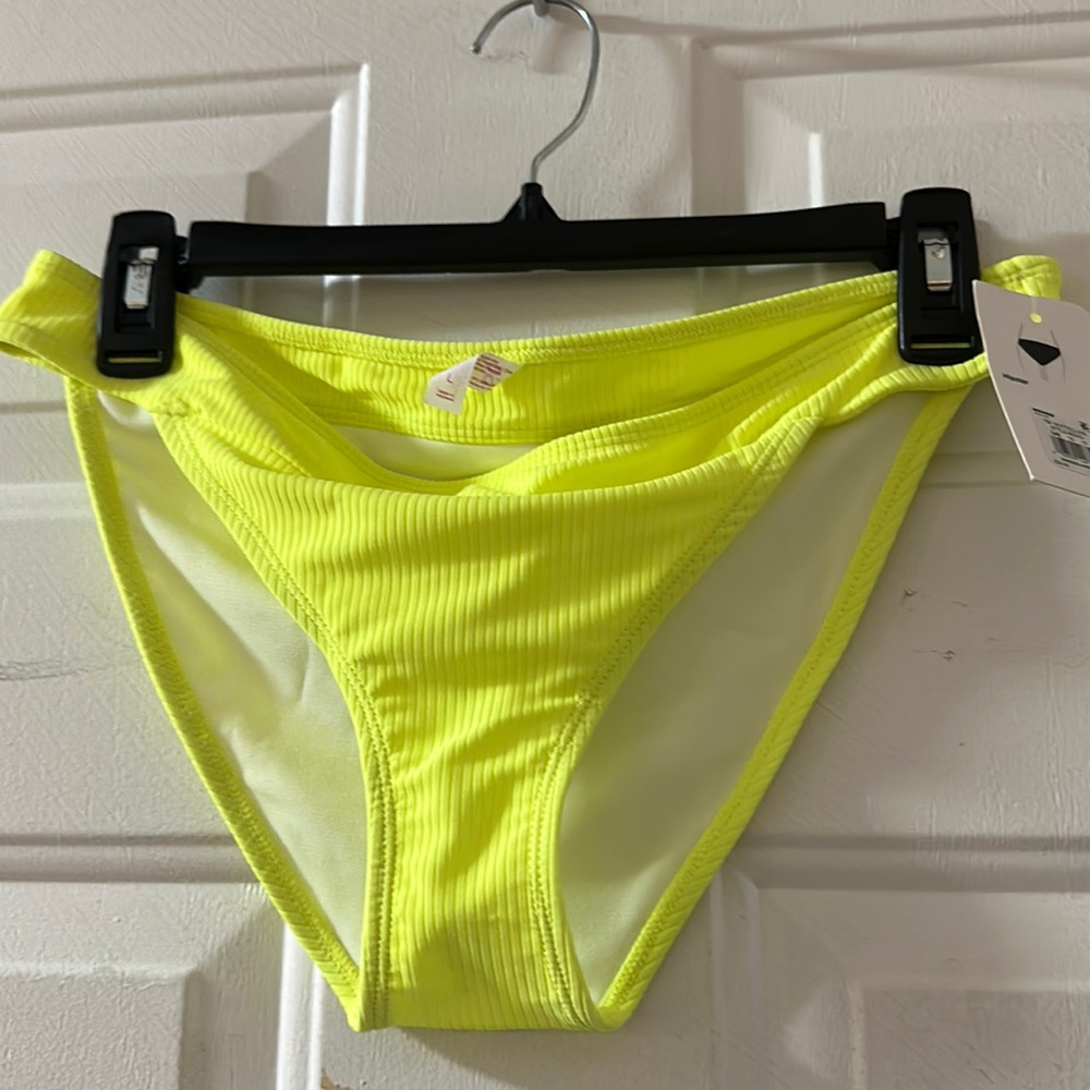 SO HOT YELLOW HIPSTER BIKINI BOTTOM: NEW WITH TAGS: SIZE L